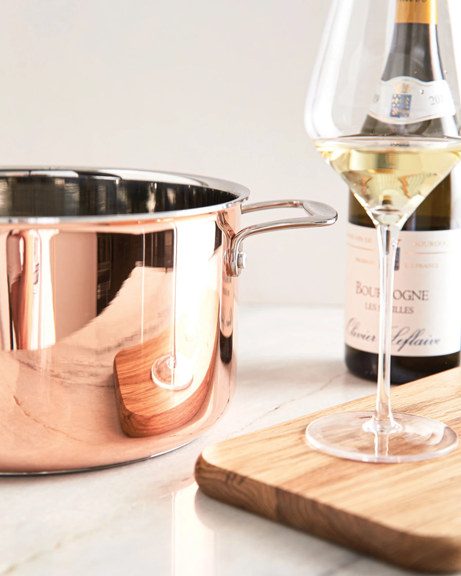 Custom copper cookware Vinga Baron 6L casserole - 5