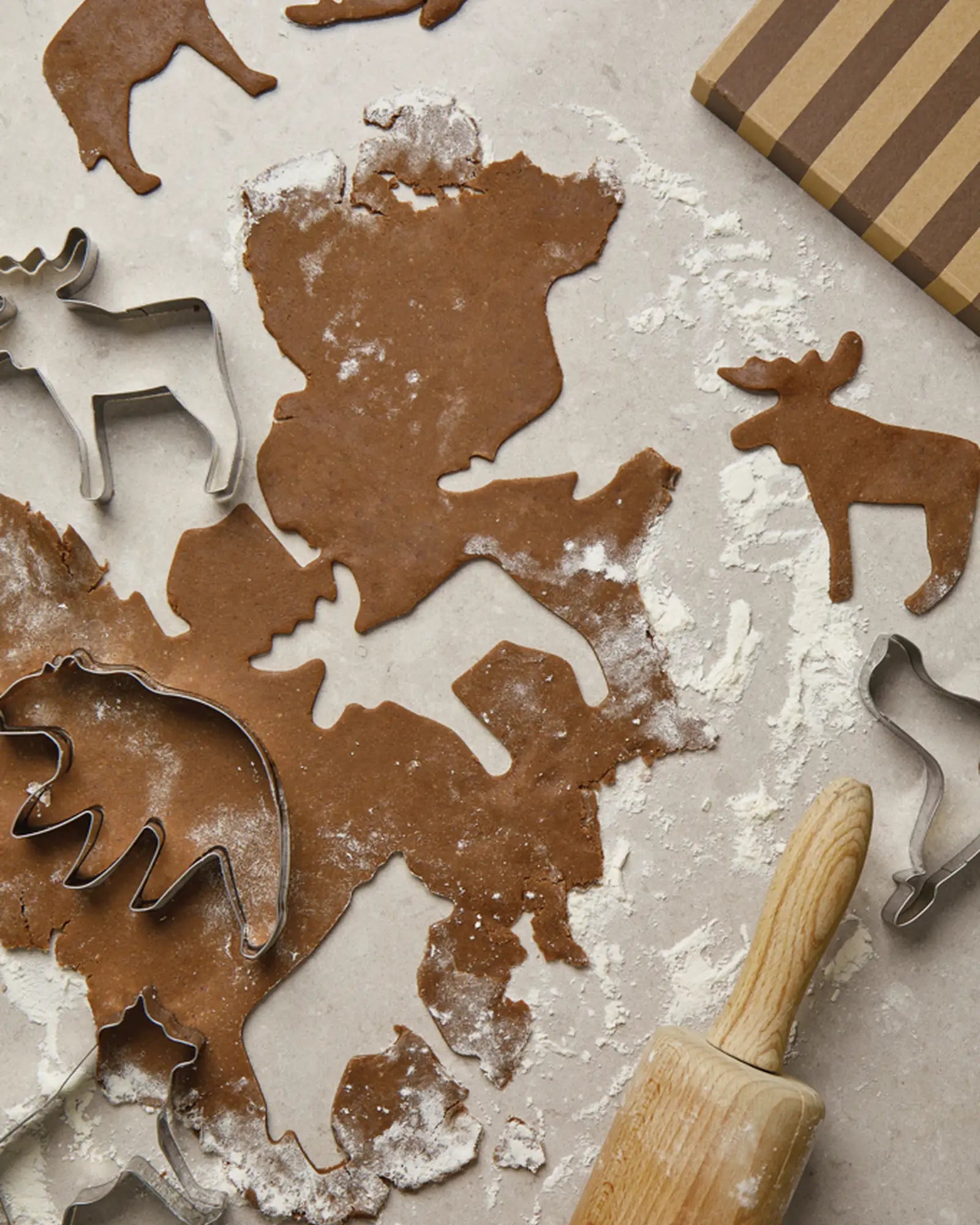 Custom stainless steel Nordic animal cookie cutters Vinga - 2