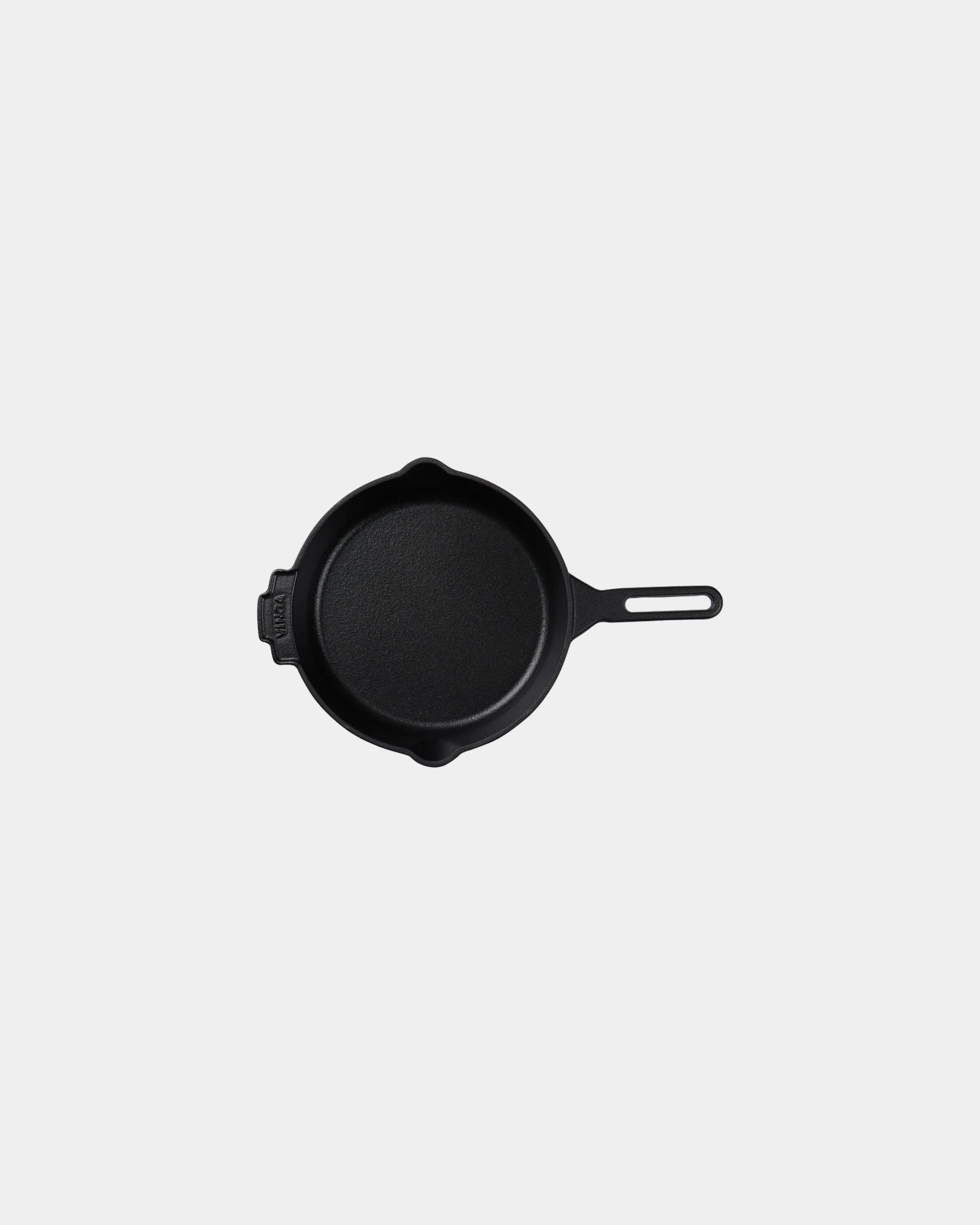 Custom cast iron skillet 20 cm Vinga Monte Ardoise - Black