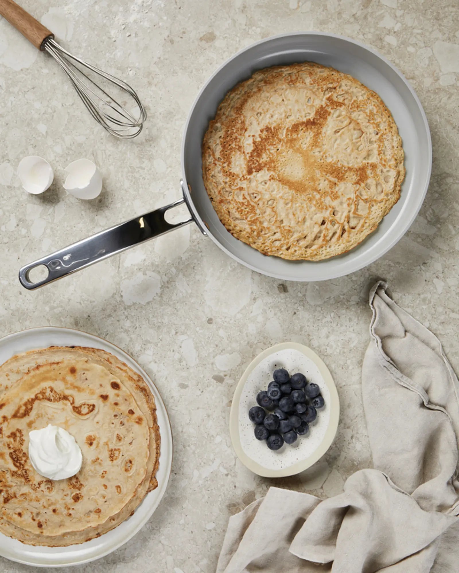 Custom eco-friendly aluminum frying pan Vinga Alte 27 cm - 2