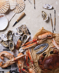 Custom stainless steel seafood set Vinga Histoire - 3