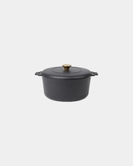 Custom cast iron cocotte Vinga Monte Heritage 5L - Black