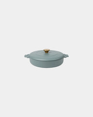 Custom cast iron Vinga Monte Heritage braiser 2.5 L - Blue