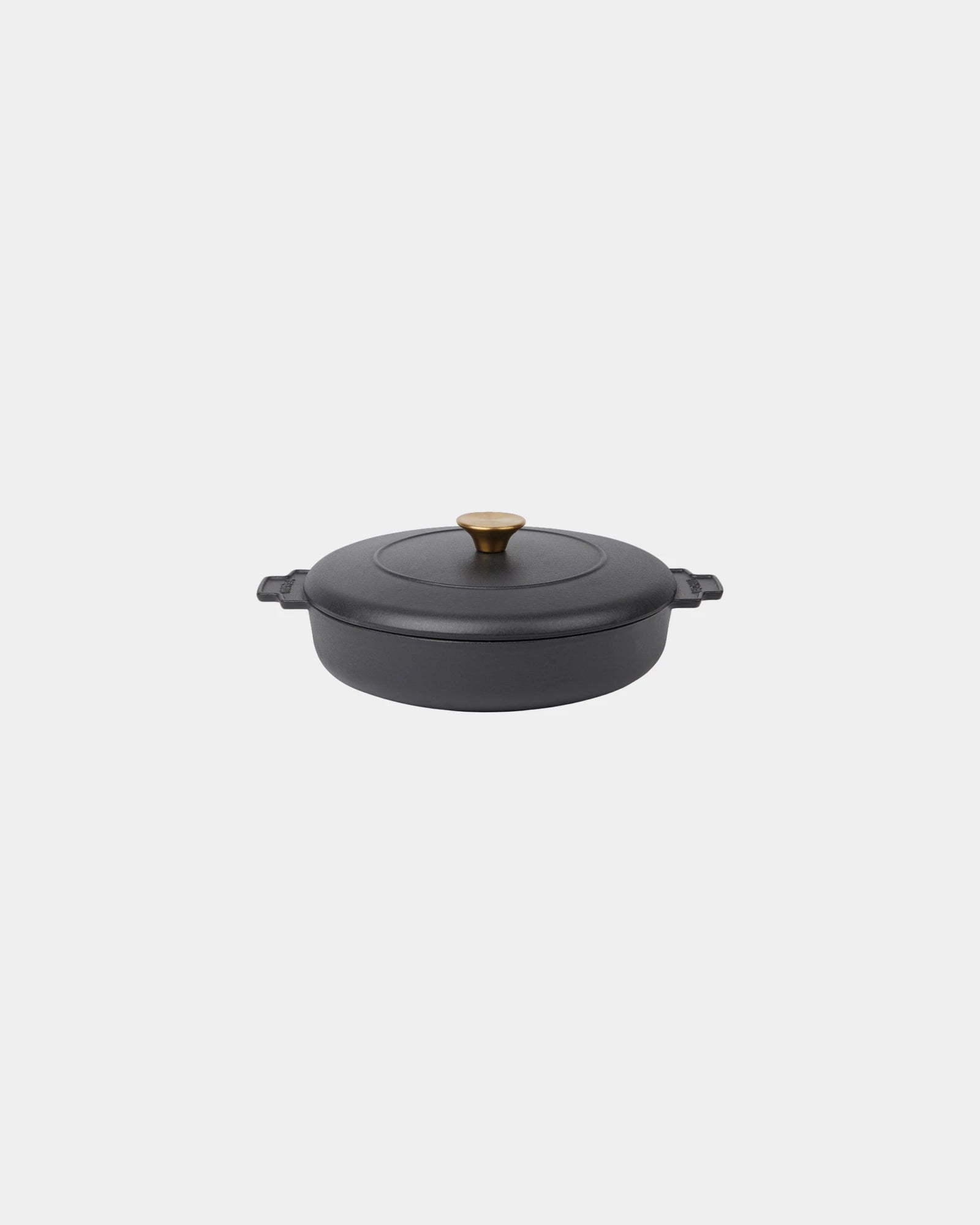 Custom cast iron Vinga Monte Heritage braiser 2.5 L - Black
