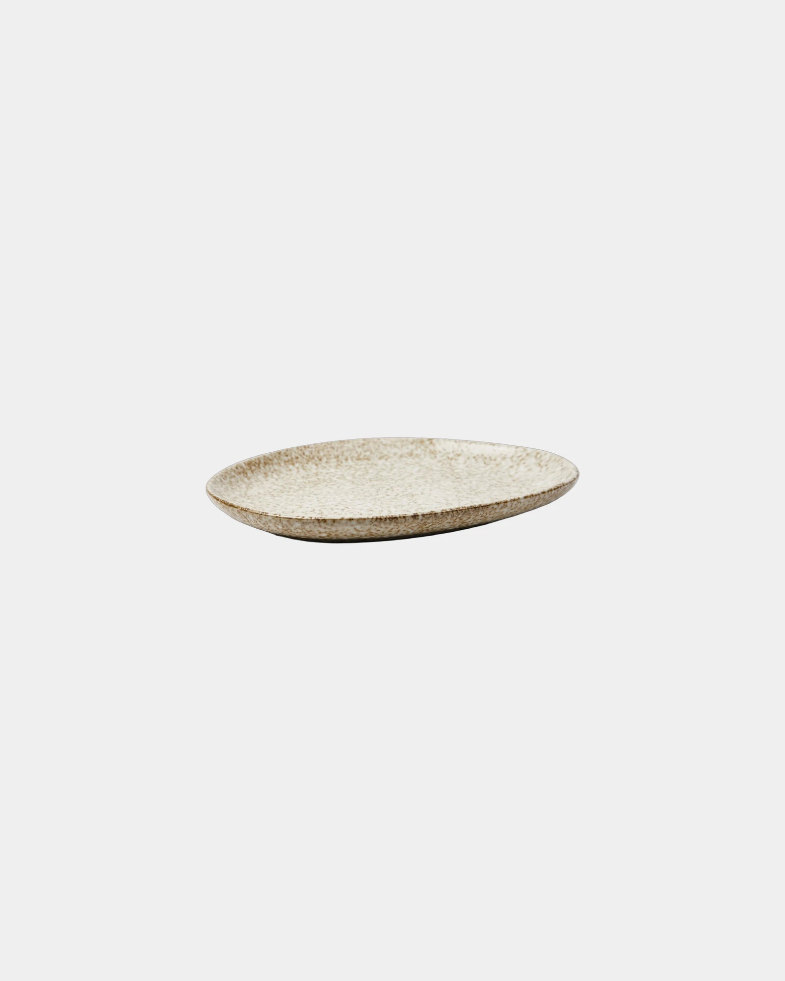 Custom stoneware serving platter Vinga Nuvem - Beige