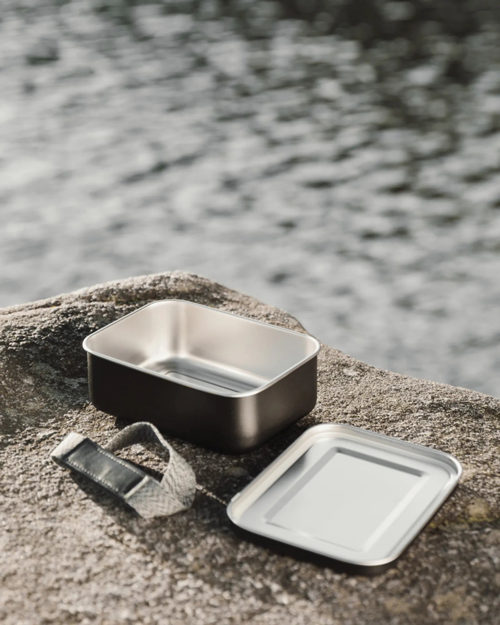 Custom recycled stainless steel lunch box Vinga RCS Parks - 9