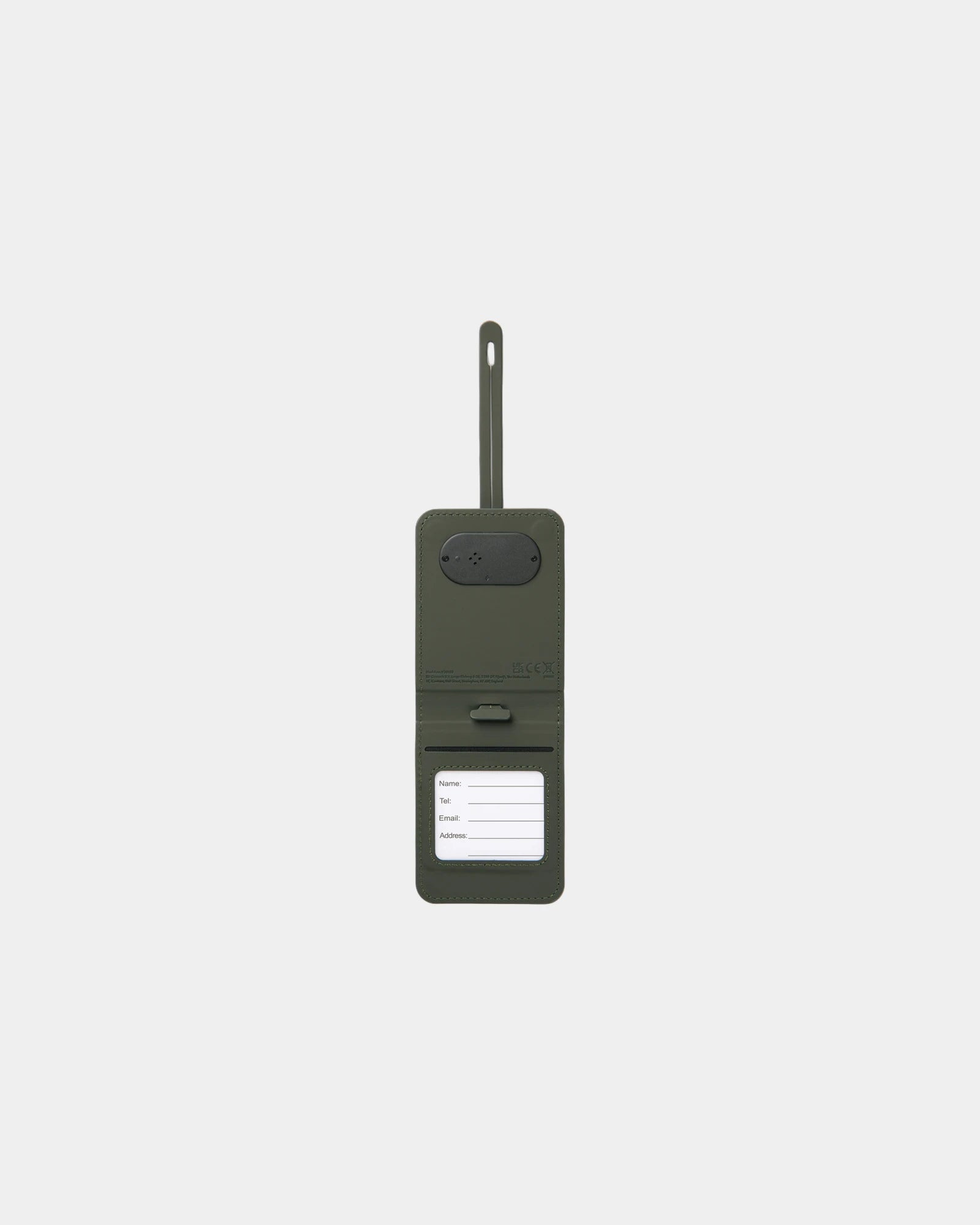 Custom recycled luggage tag Vinga Baltimore - 10