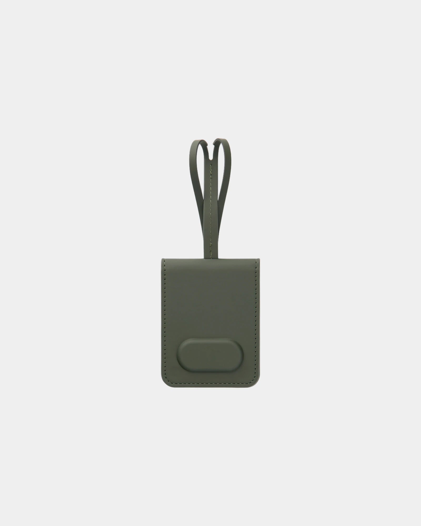 Custom recycled luggage tag Vinga Baltimore - Green