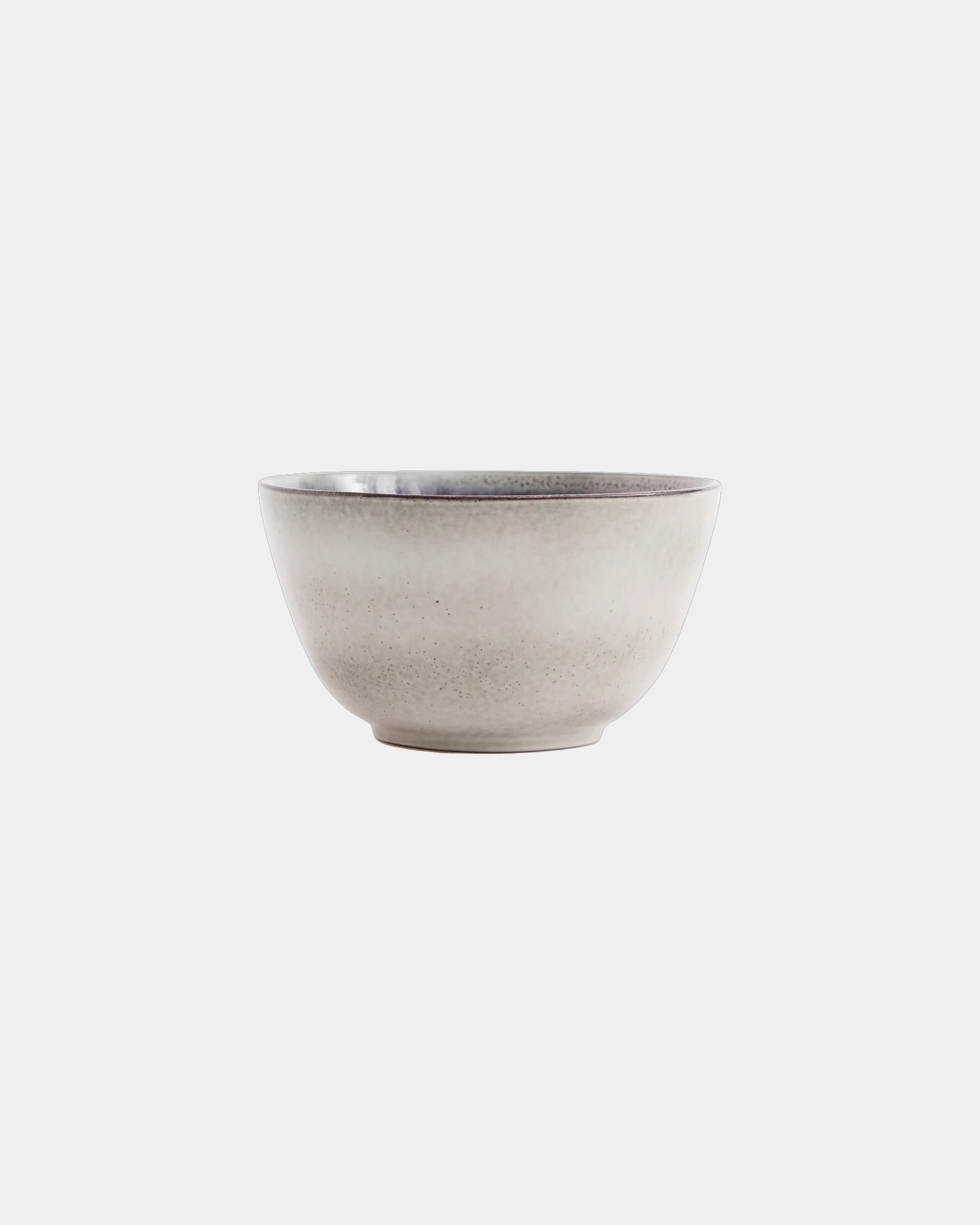 Custom rustic stoneware salad bowl Vinga Nomimono - Beige