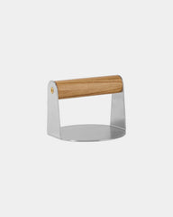 Custom stainless steel burger press Vinga Paso - Brown