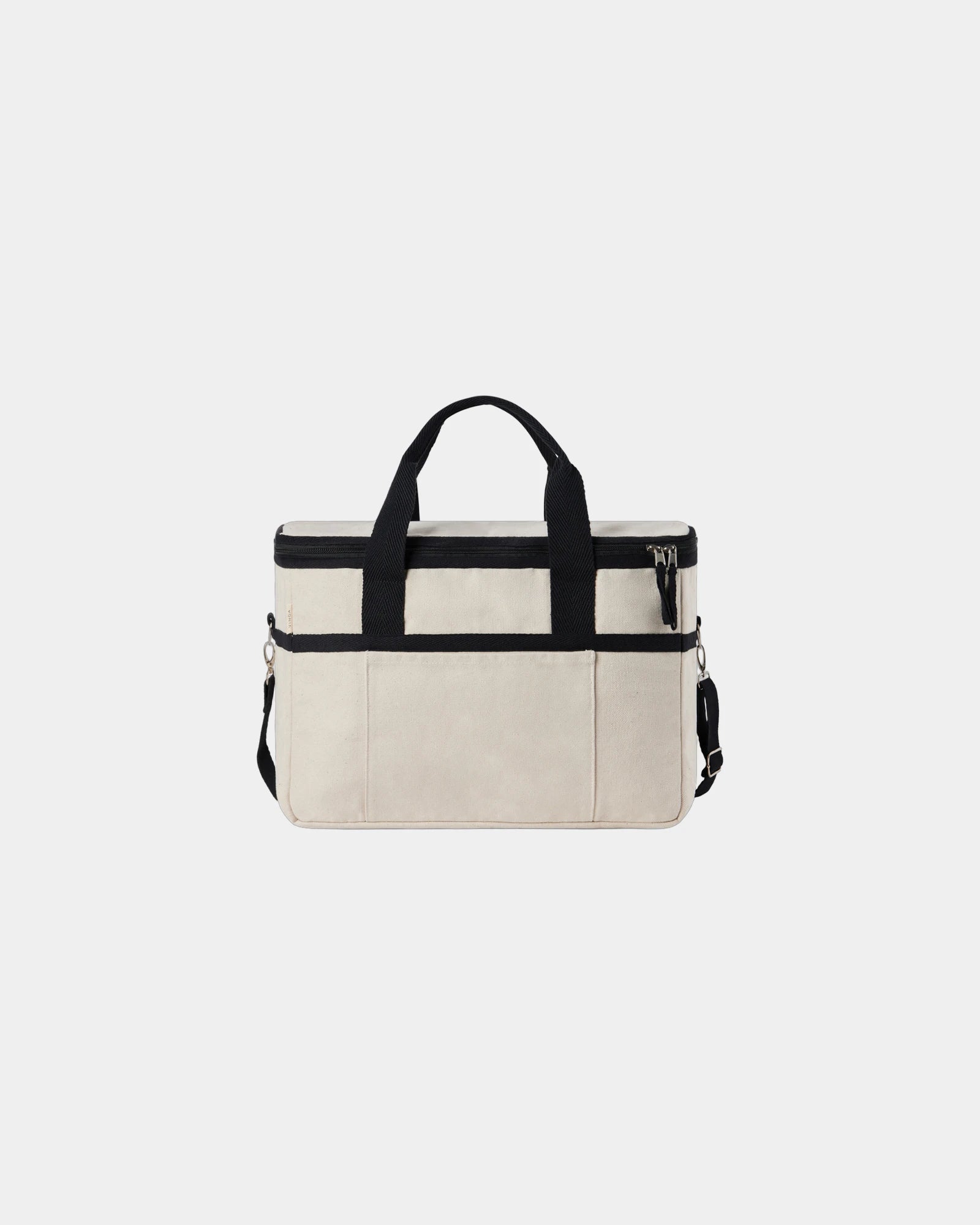 Custom recycled cotton cooler bag Vinga Volonne - Off-White