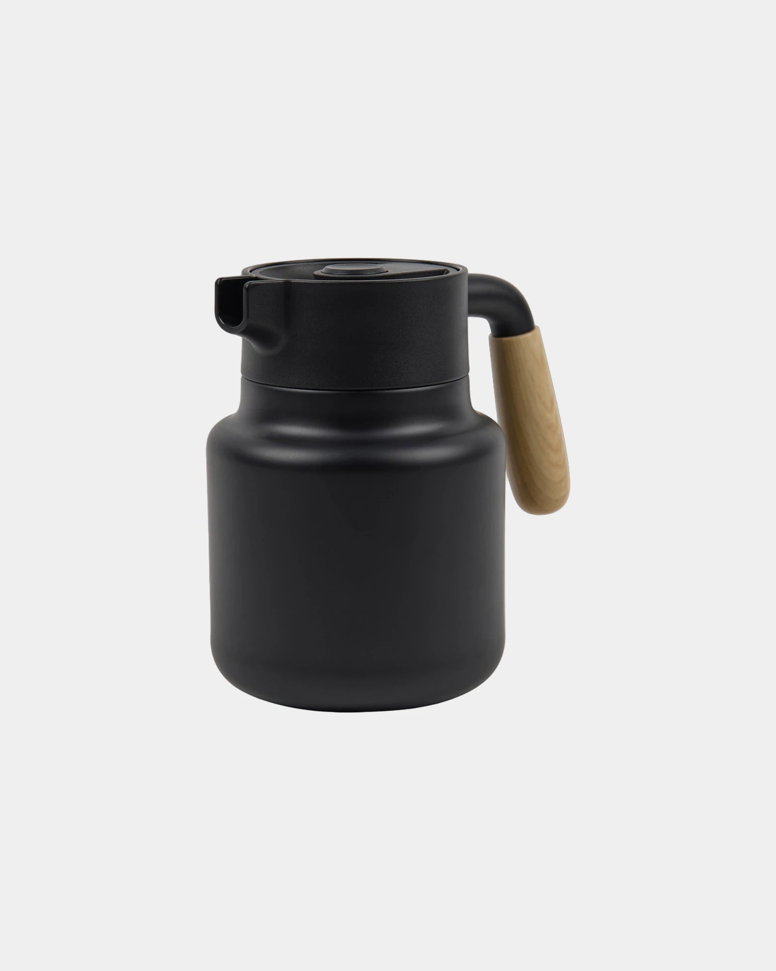 Custom recycled stainless steel Vinga 1.2L pitcher - Black
