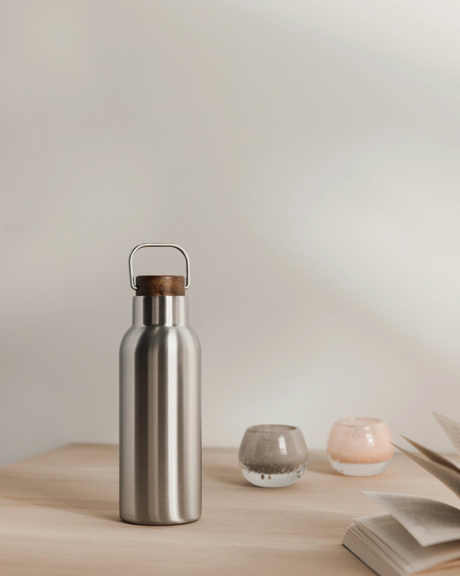 Custom recycled stainless steel Vinga Ciro thermos bottle - 13
