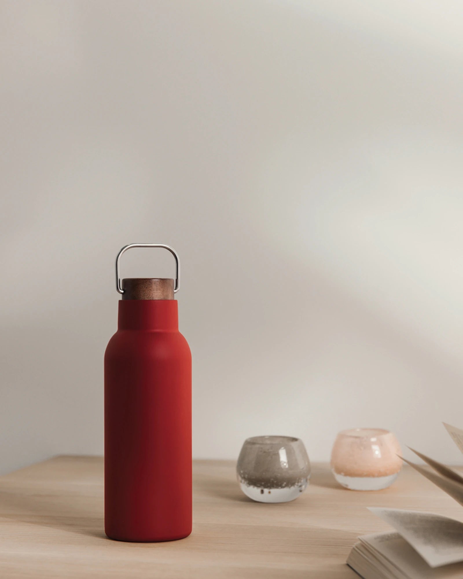 Custom recycled stainless steel Vinga Ciro thermos bottle - 25
