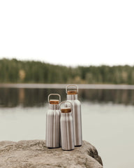 Custom recycled stainless steel Vinga Ciro thermos bottle - 12