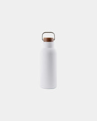 Custom recycled stainless steel Vinga Ciro thermos bottle - White