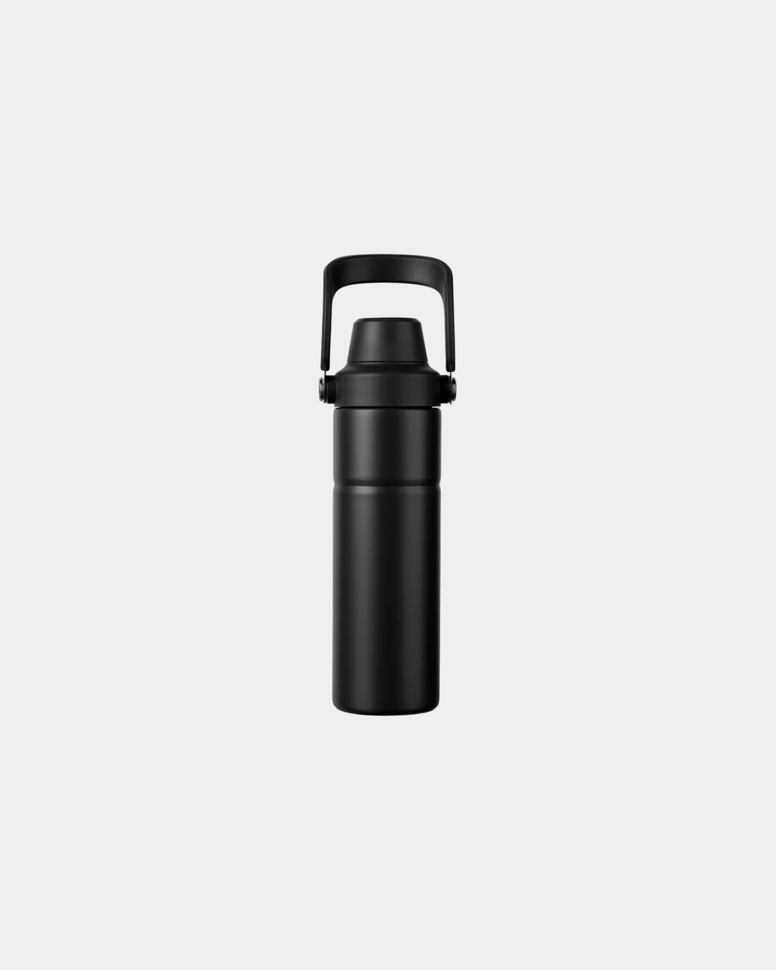 Custom recycled stainless steel bottle Vinga Baltimore Trek - Black