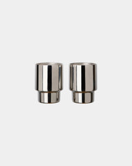 Custom recycled stainless steel mug Vinga Nagano set - Mirror
