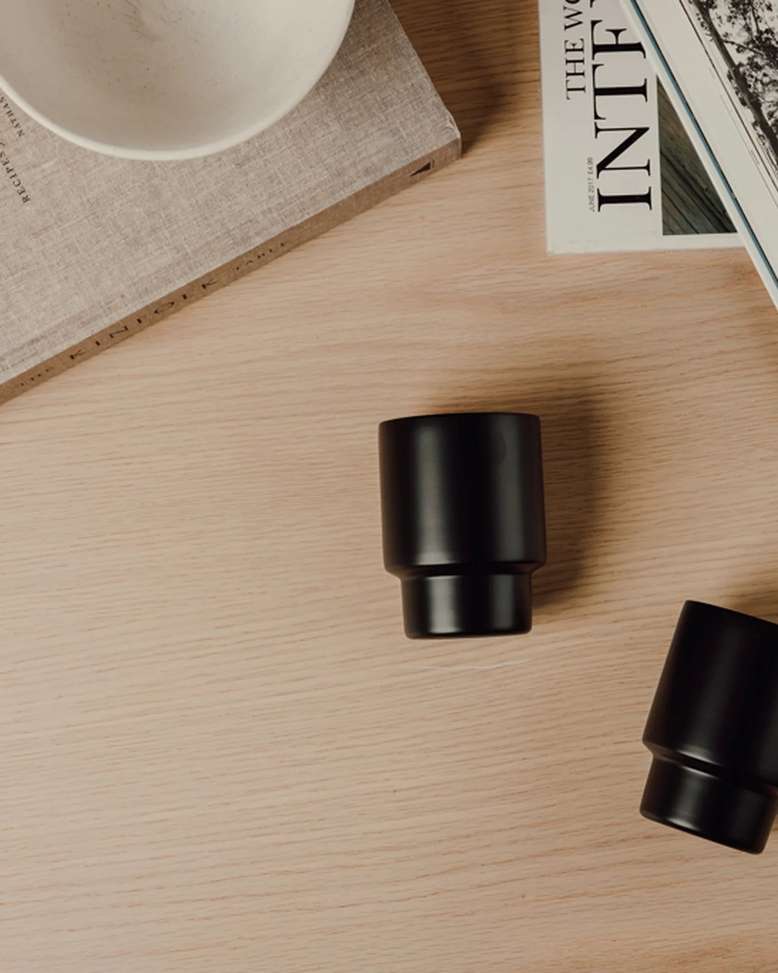 Custom recycled stainless steel mug Vinga Nagano set - 4