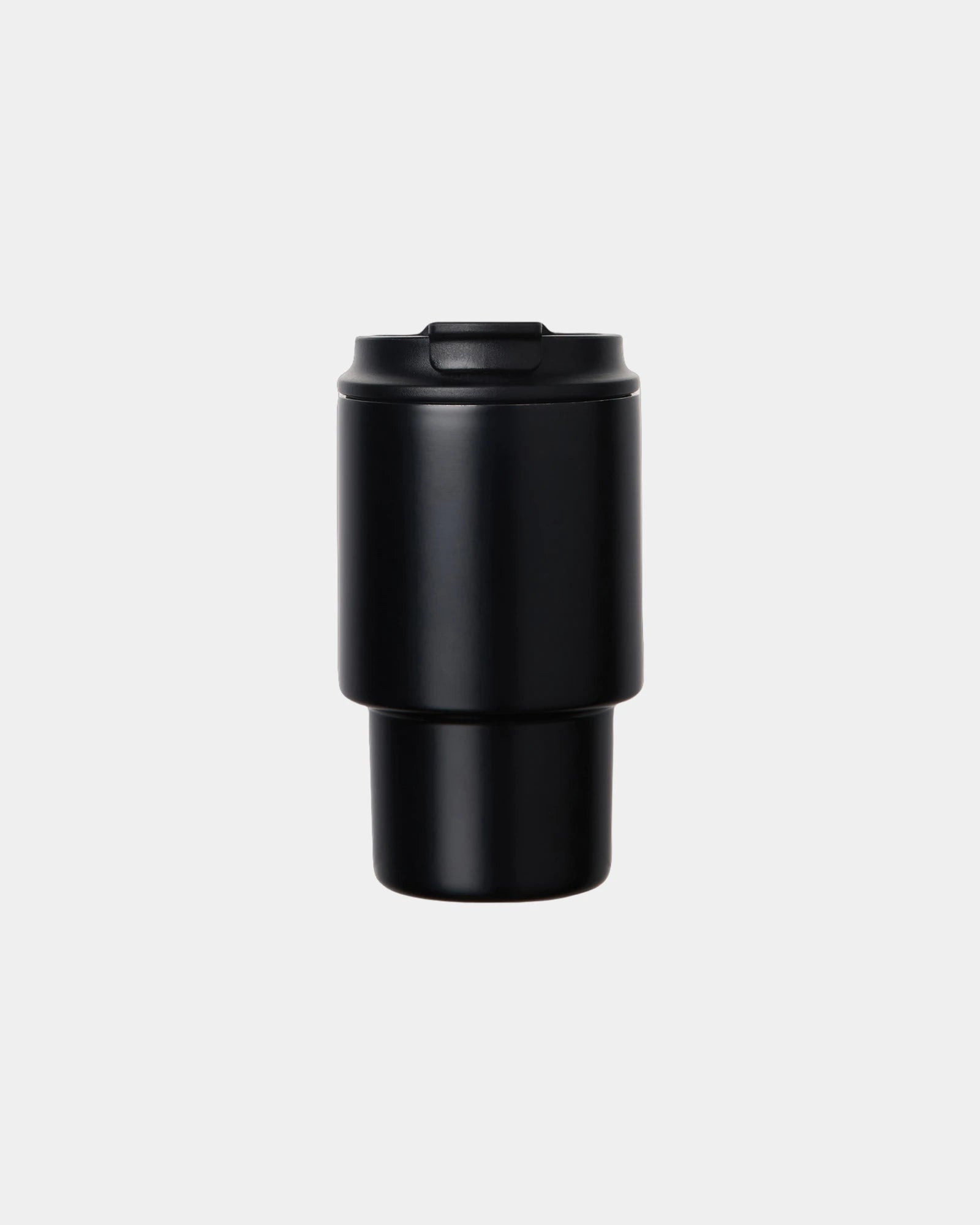 Custom recycled stainless steel Vinga Nagano 350ml mug - Black