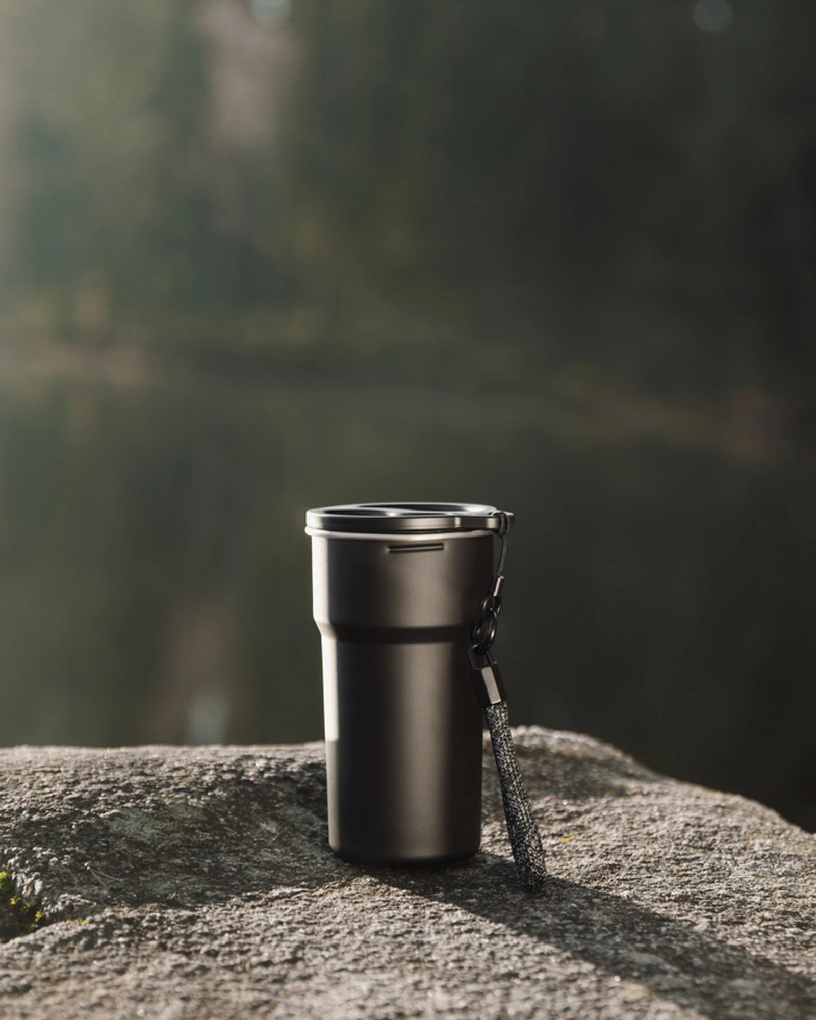 Custom recycled stainless steel Vinga 4-piece mug set - 6