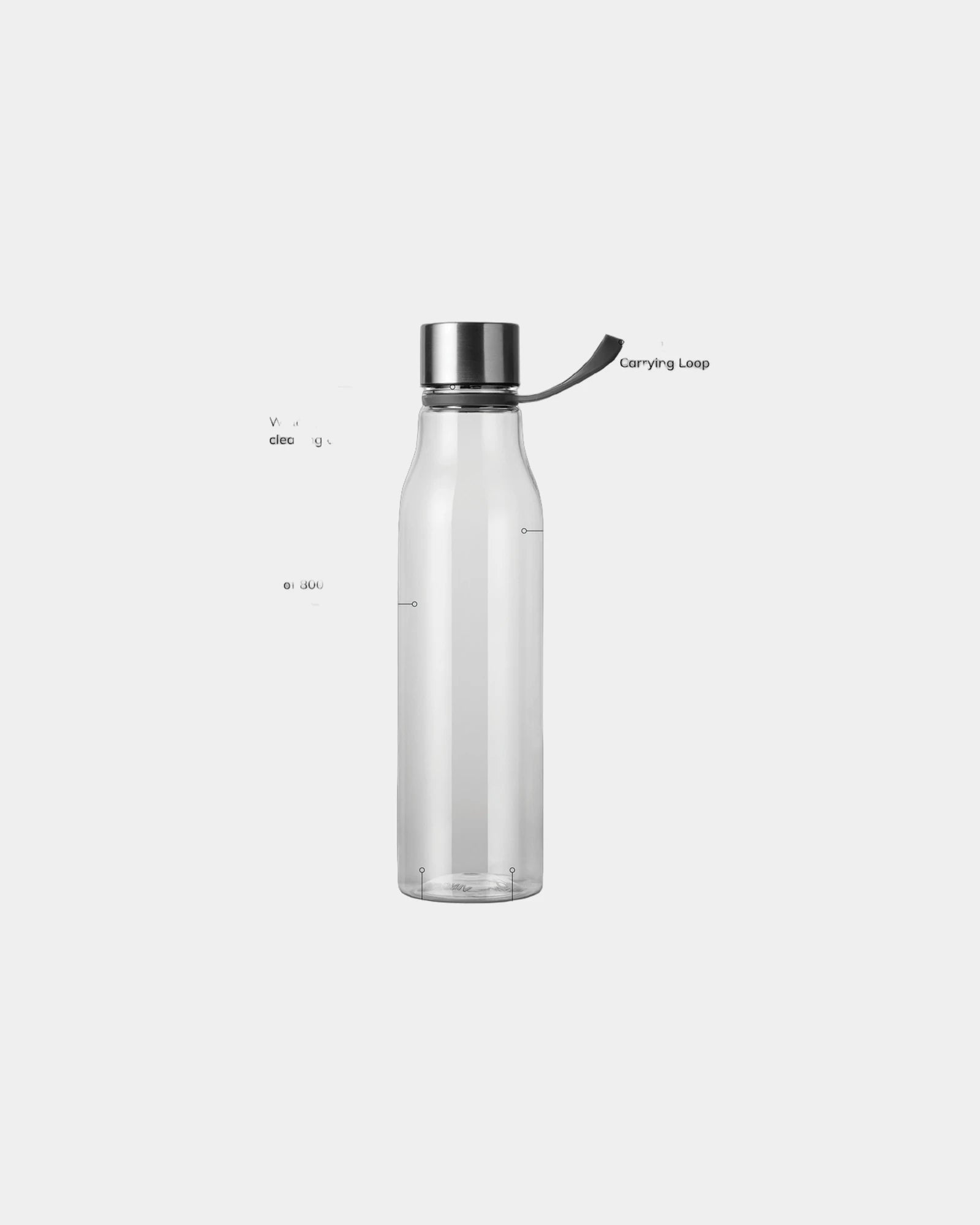 Custom RPET 800ml water bottle Vinga Lean - 1