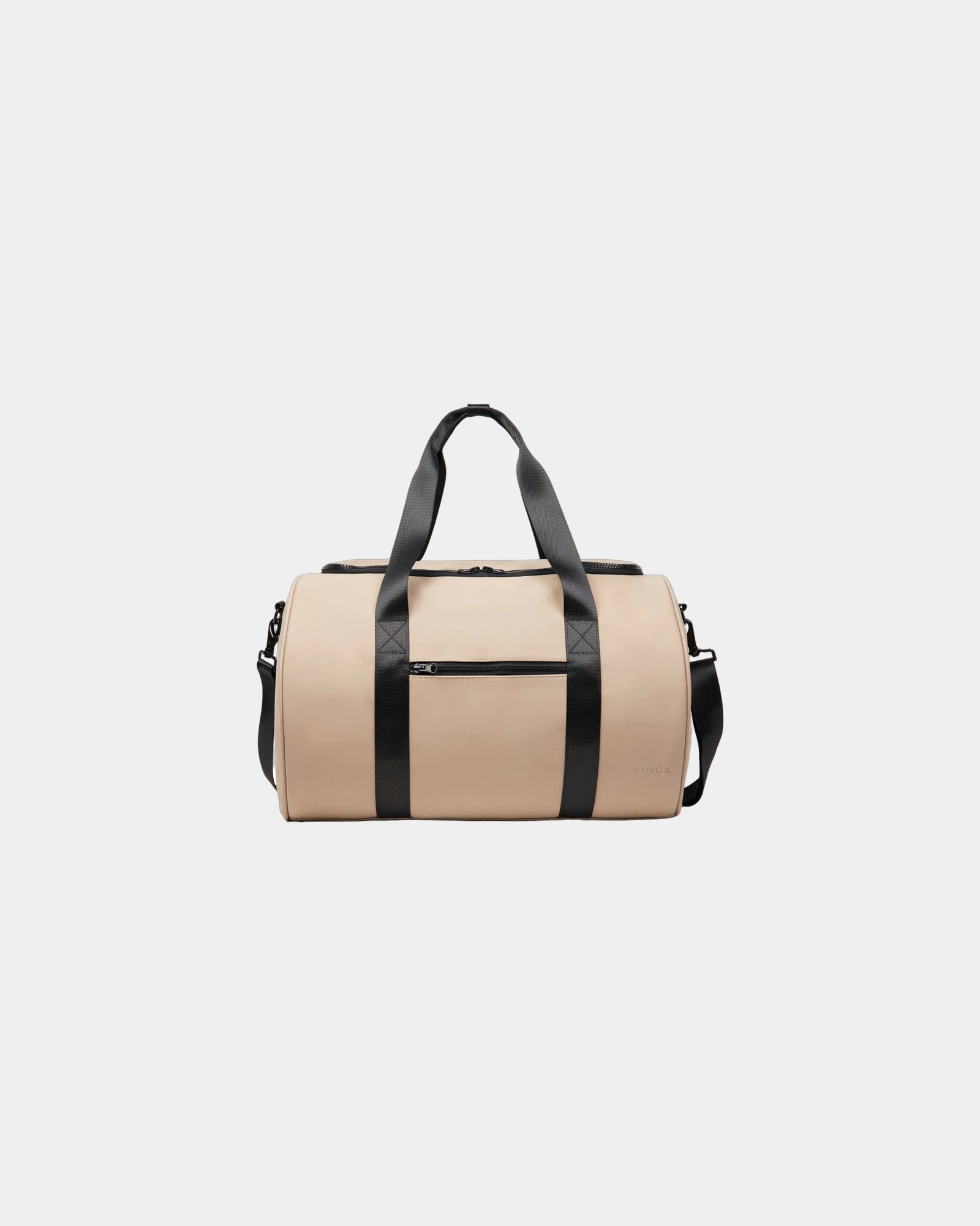 Custom eco-friendly sports bag Vinga Baltimore - Greige