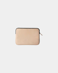 Custom waterproof polyester laptop bag Vinga Baltimore - Greige
