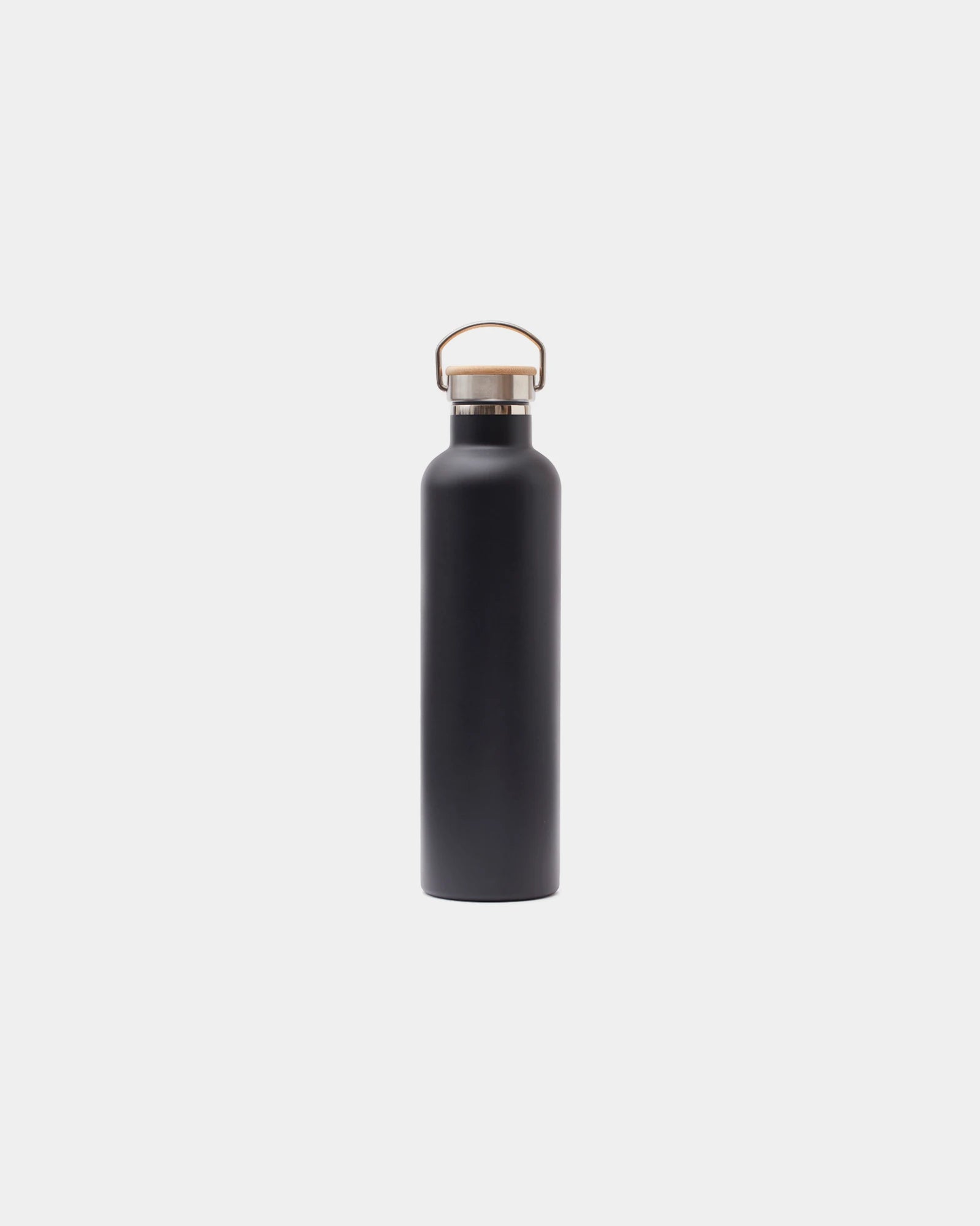 Custom insulated stainless steel bottle Vinga Miles - Black