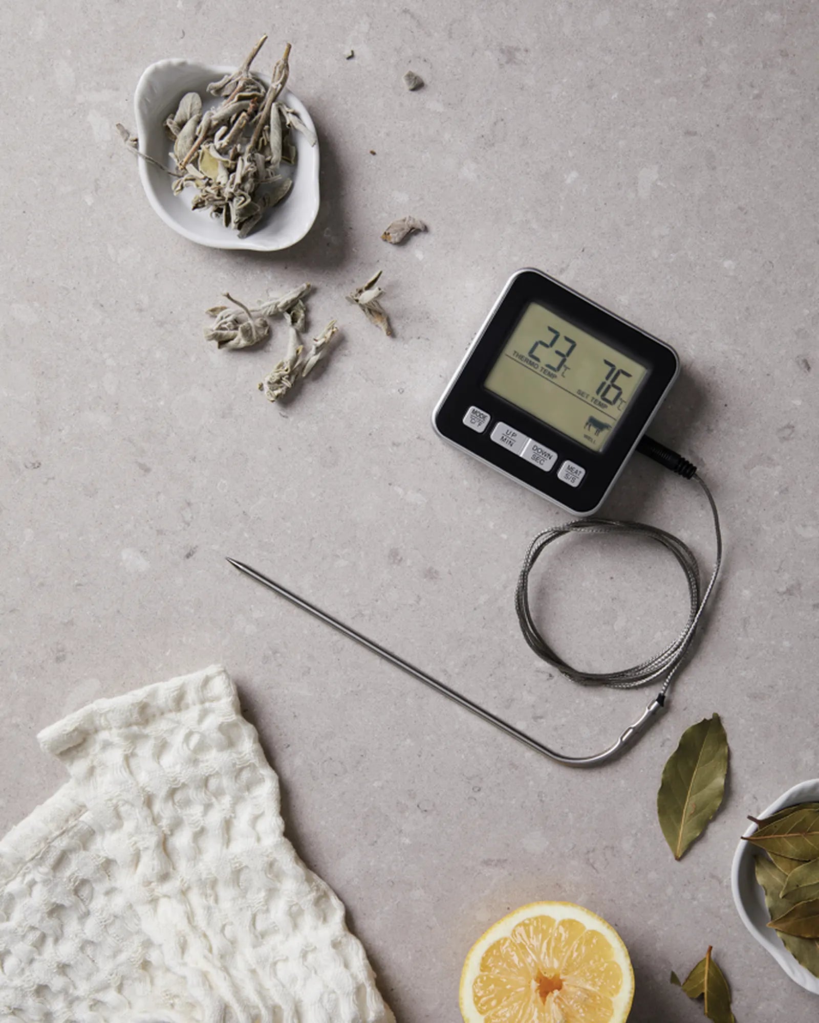 Custom multifunctional kitchen thermometer Vinga Hays - 3