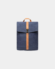 Custom recycled polyester backpack Vinga Bosler - Navy