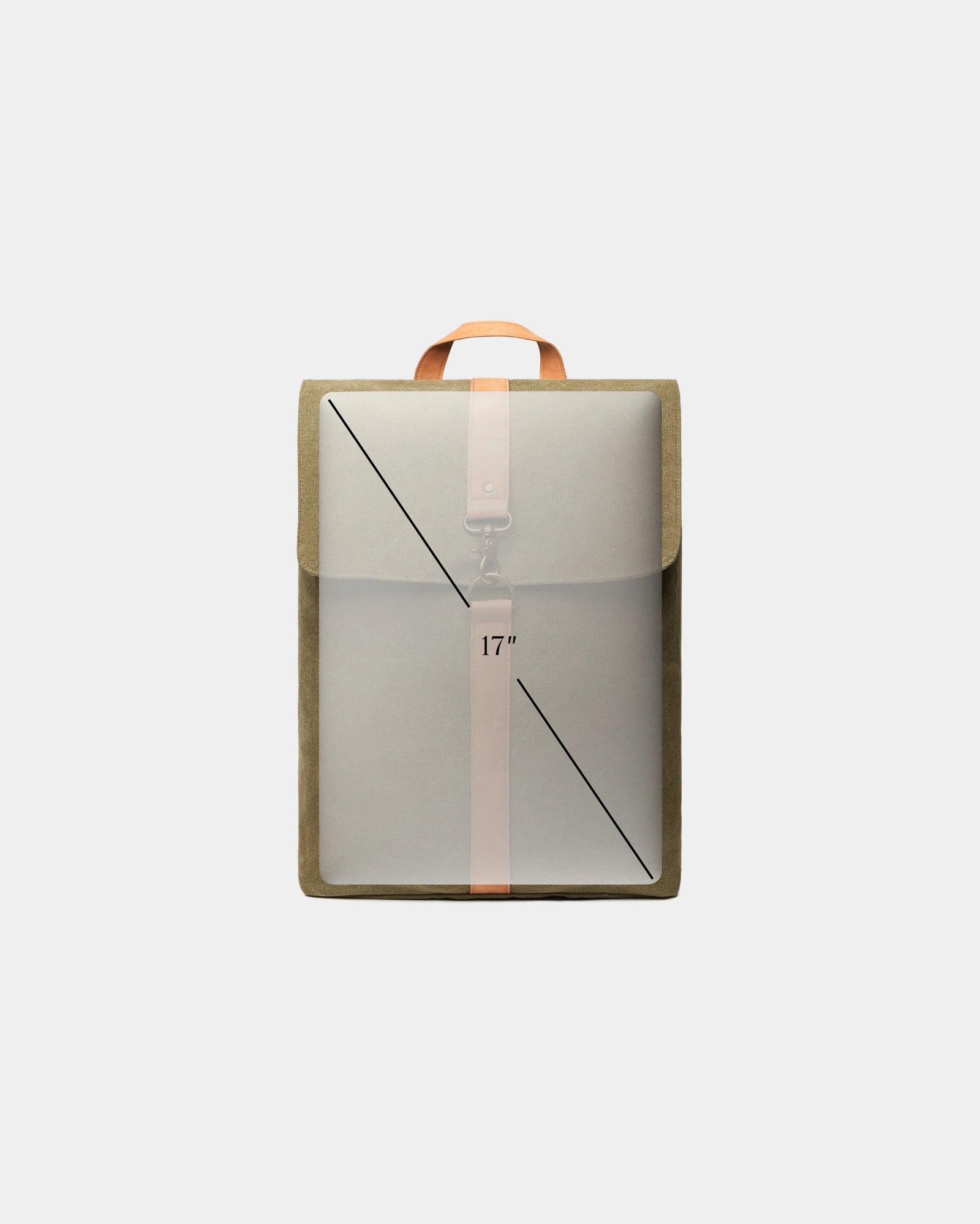 Custom recycled polyester backpack Vinga Bosler - 3