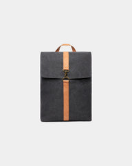 Custom recycled polyester backpack Vinga Bosler - Black