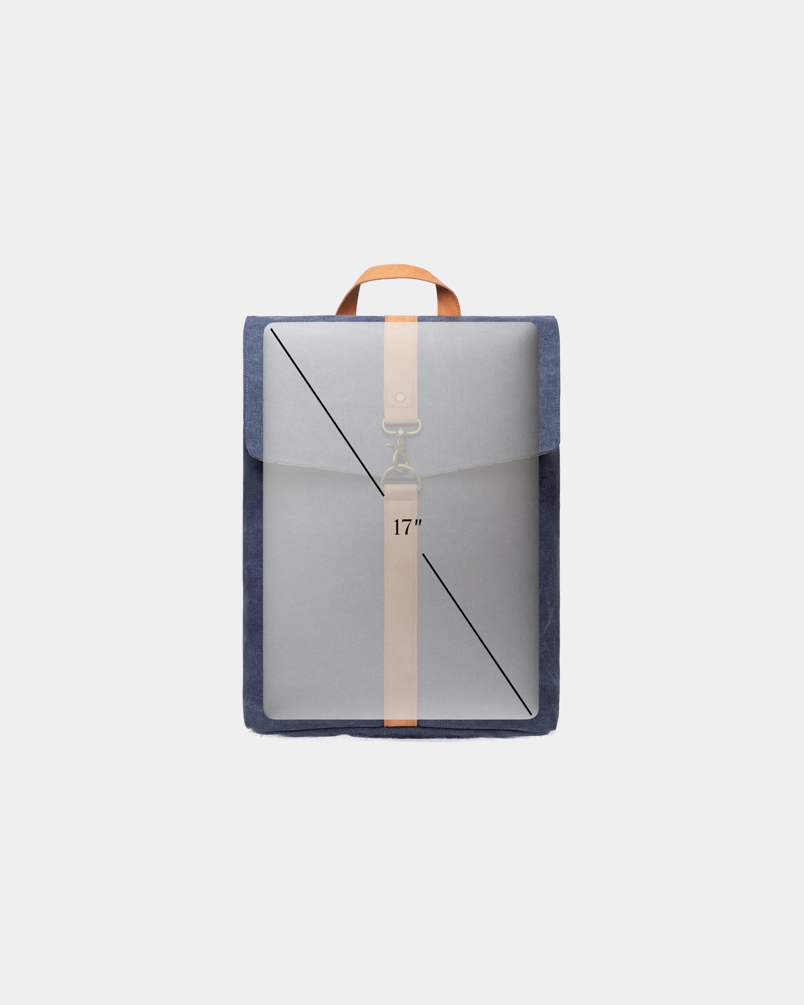 Custom recycled polyester backpack Vinga Bosler - 18