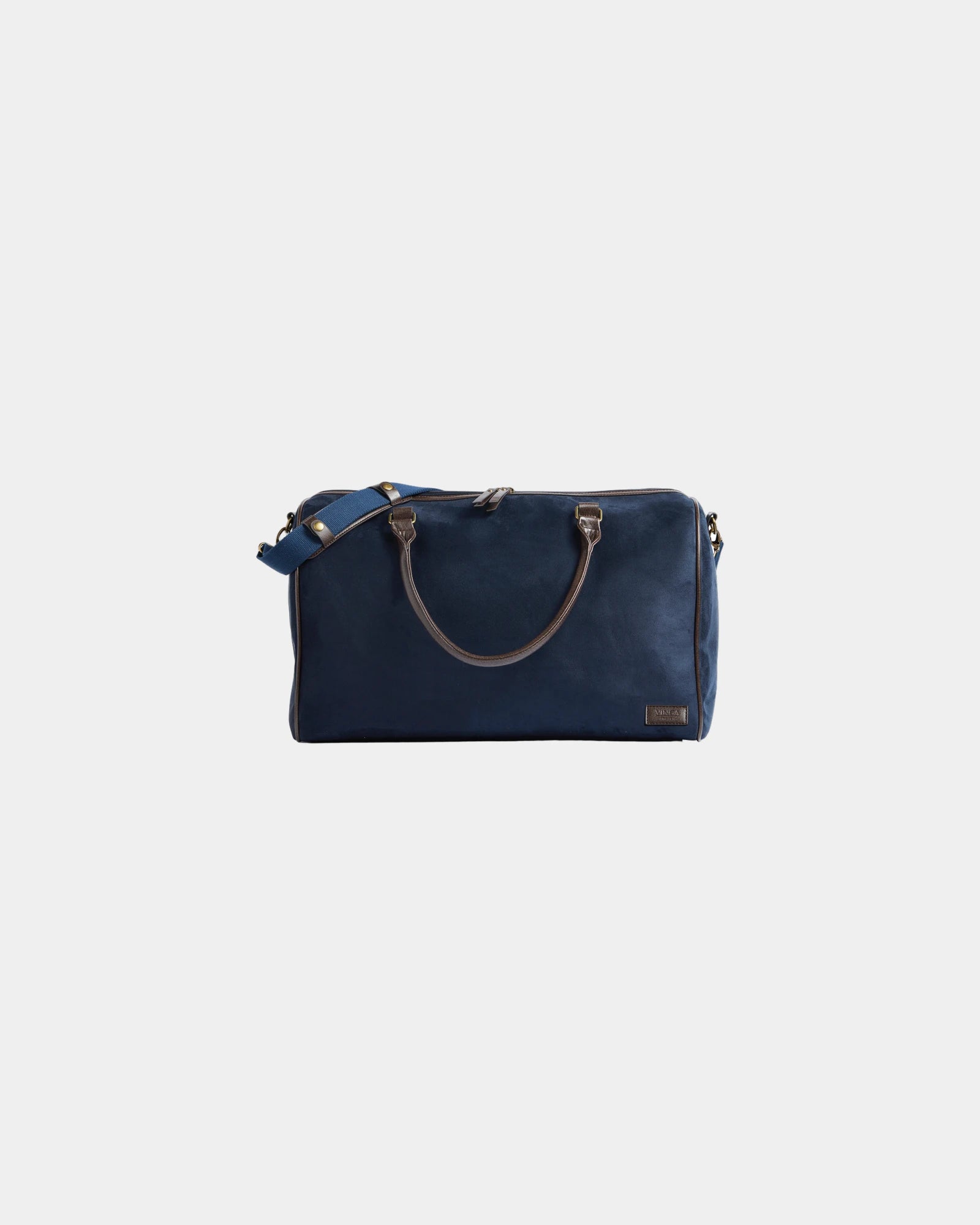 Custom polyester weekend bag Vinga Hunton - Blue