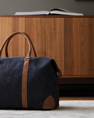 Custom recycled canvas duffle bag Vinga Bosler - 14