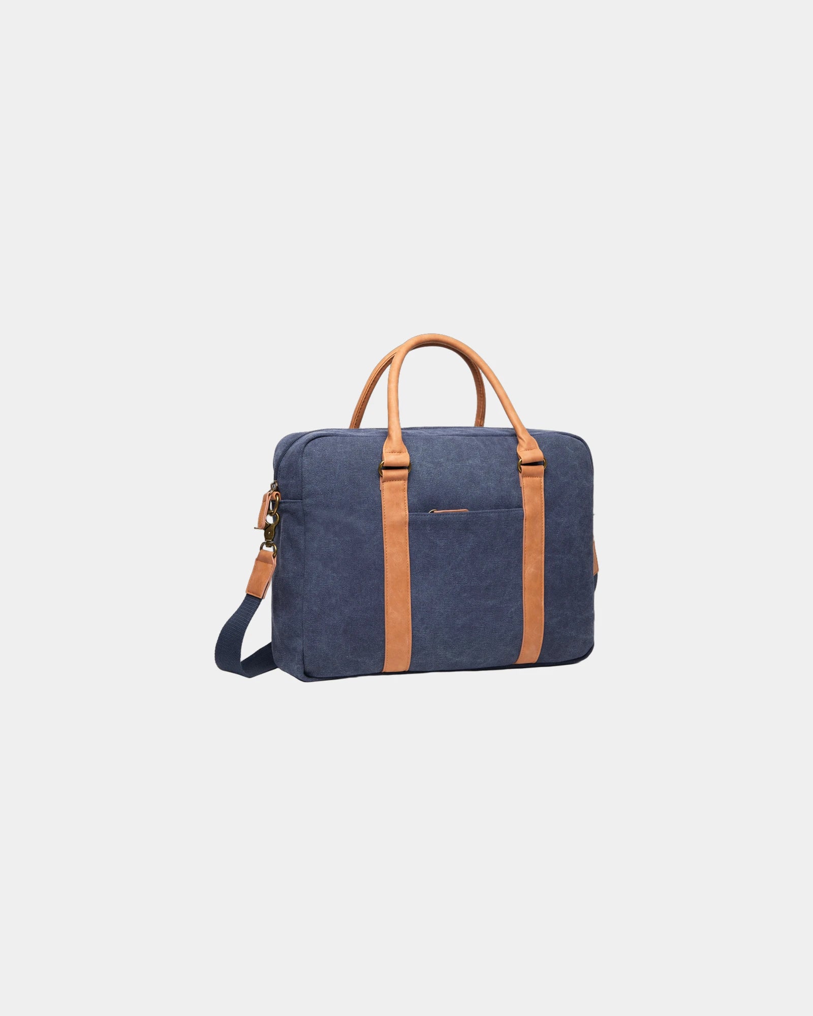 Custom recycled canvas laptop bag Vinga Bosler - 17