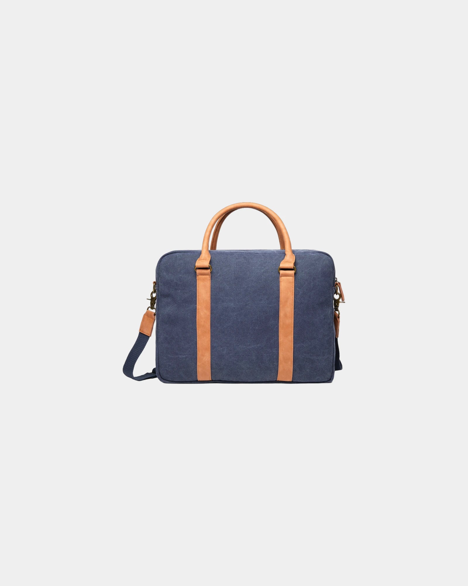 Custom recycled canvas laptop bag Vinga Bosler - 18