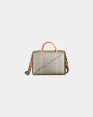 Custom recycled canvas laptop bag Vinga Bosler - 3