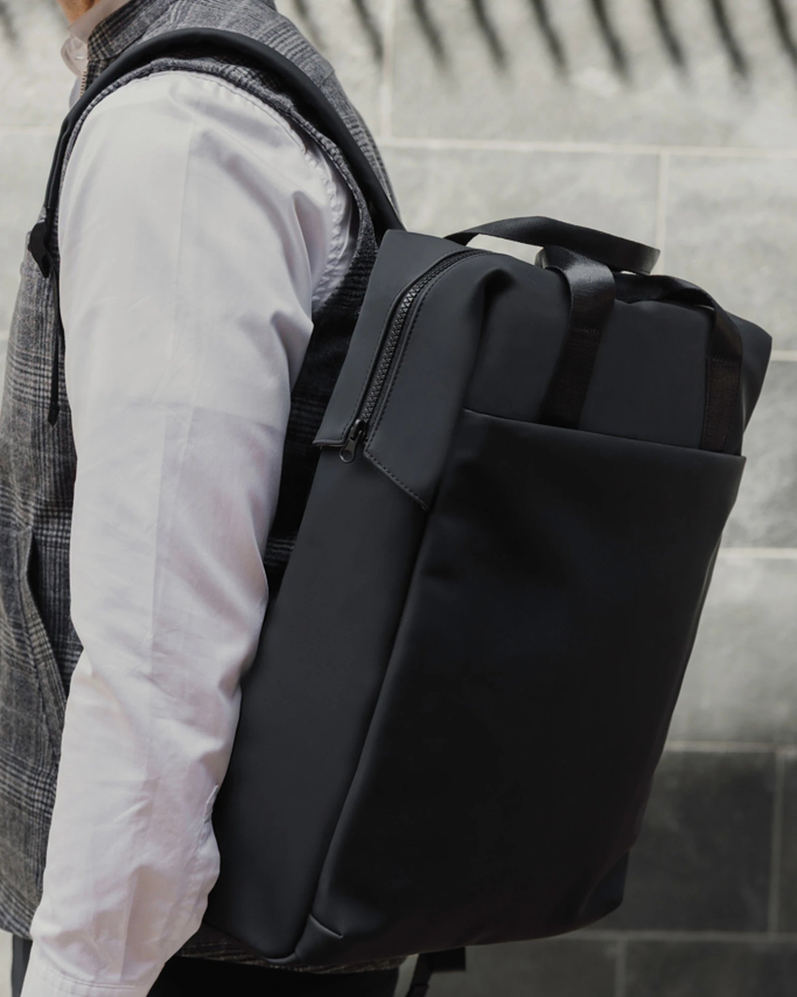 Custom recycled polyester backpack Vinga Baltimore - 8