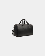 Custom recycled PU weekend bag Vinga Bermond - Black