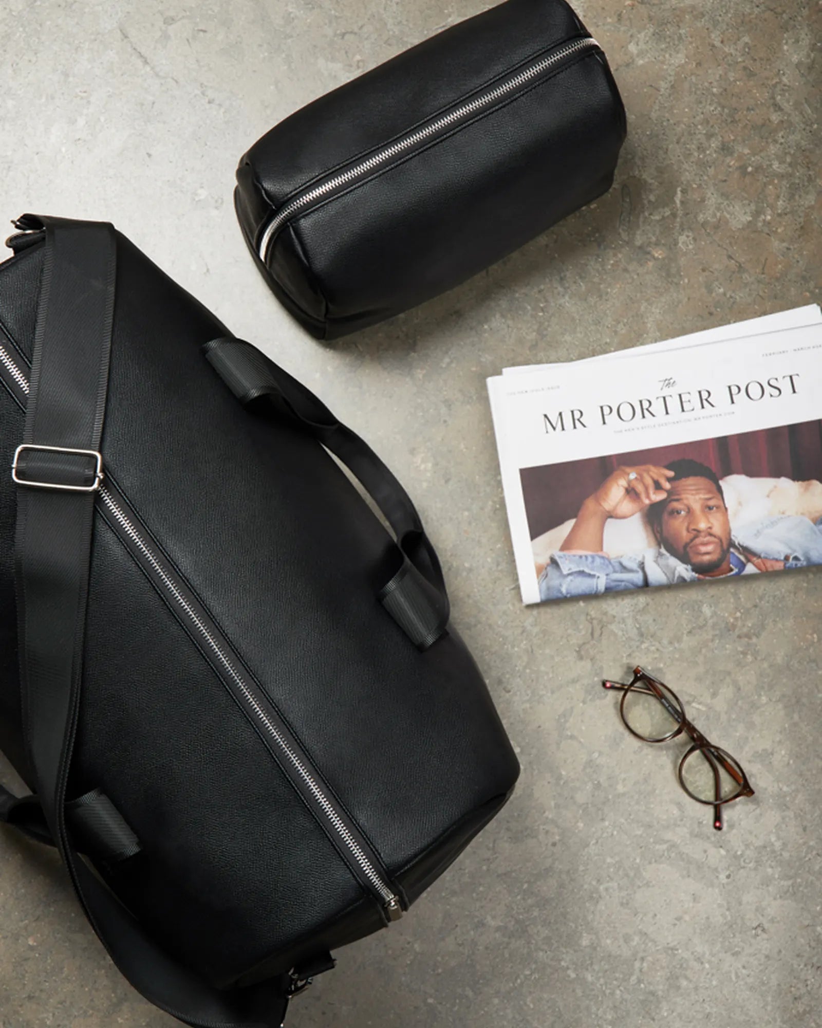 Custom recycled PU weekend bag Vinga Bermond - 8