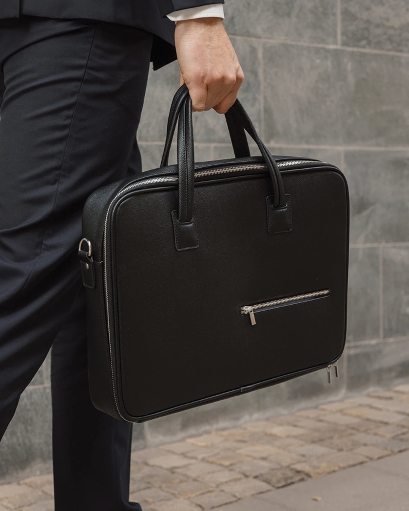 Custom rPET laptop bag Vinga Bermond - 3
