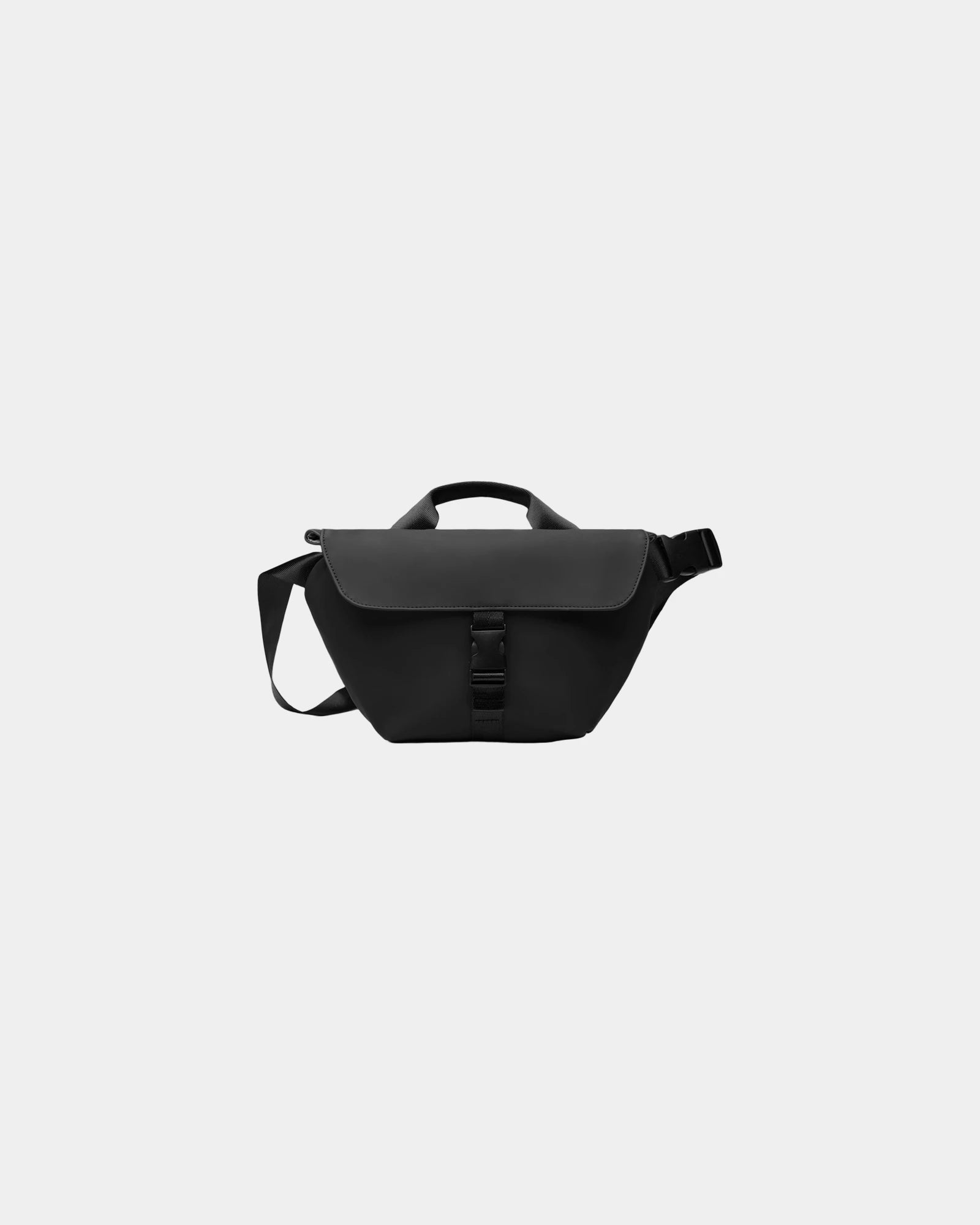 Custom promotional recycled polyester shoulder bag Vinga Baltimore - Black