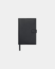 Custom recycled polyester notebook Vinga Timo - Black
