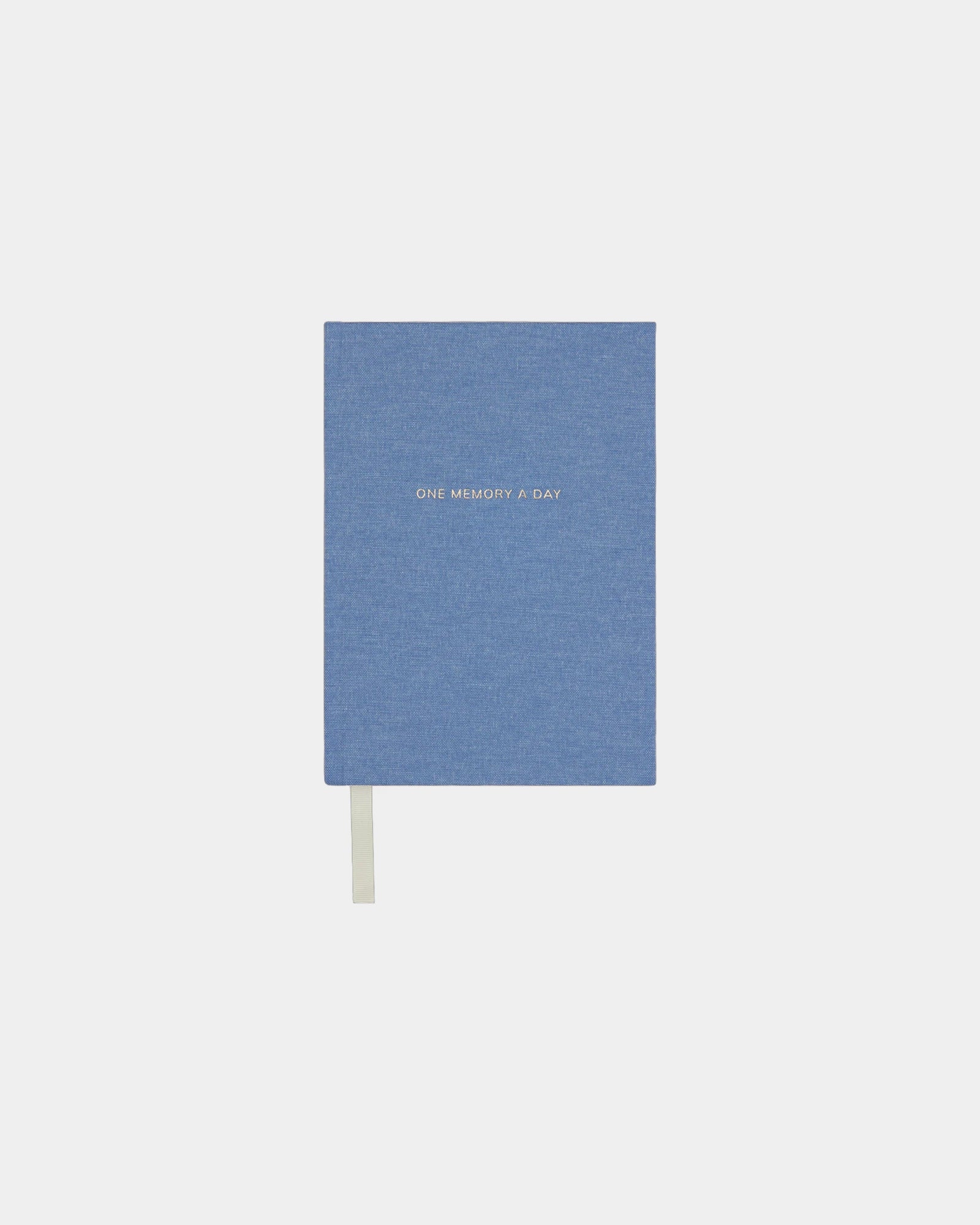 Custom GRS recycled paper A5 notebook Vinga One Memory - Blue