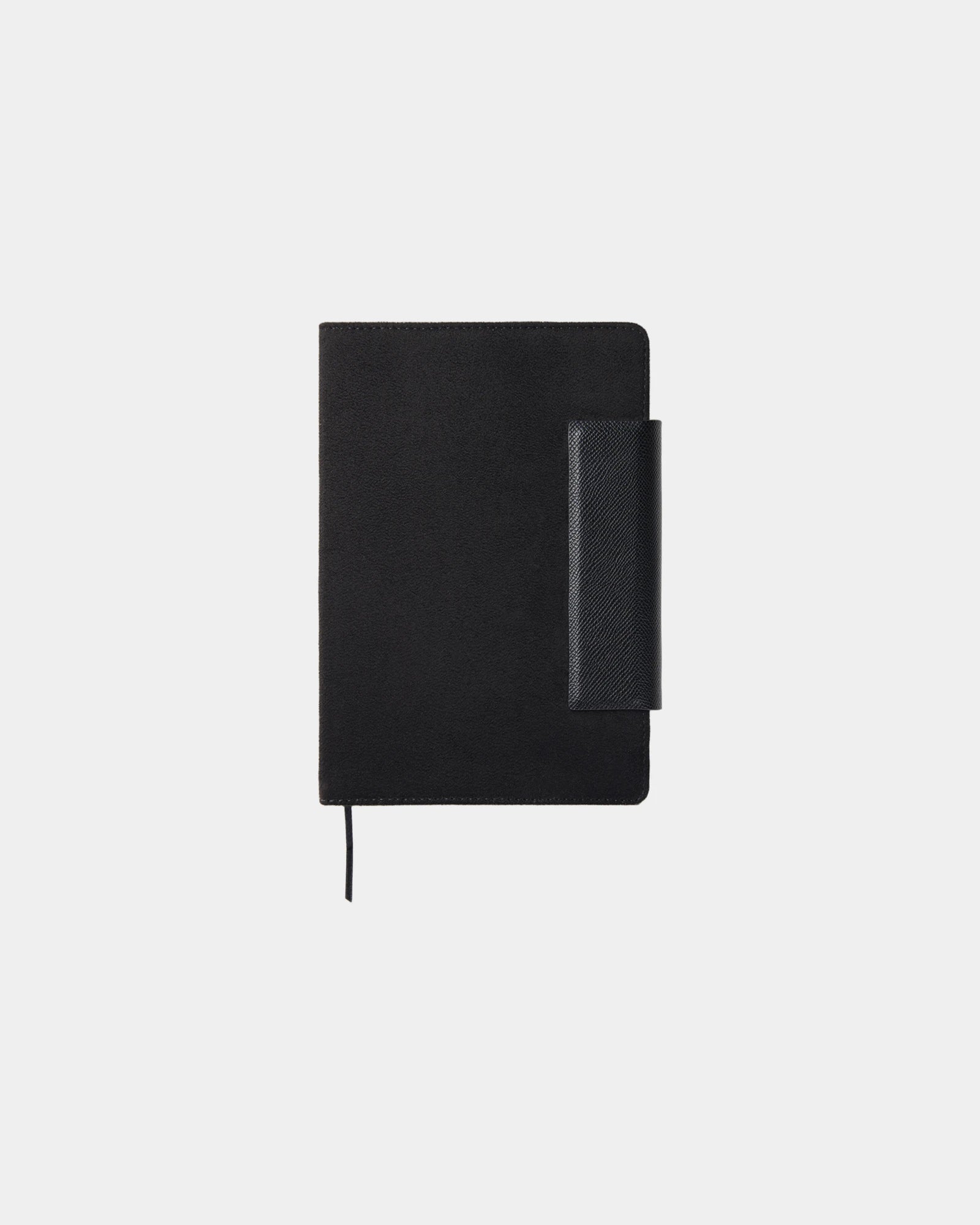 Custom recycled paper notebook Vinga Marlow - Black