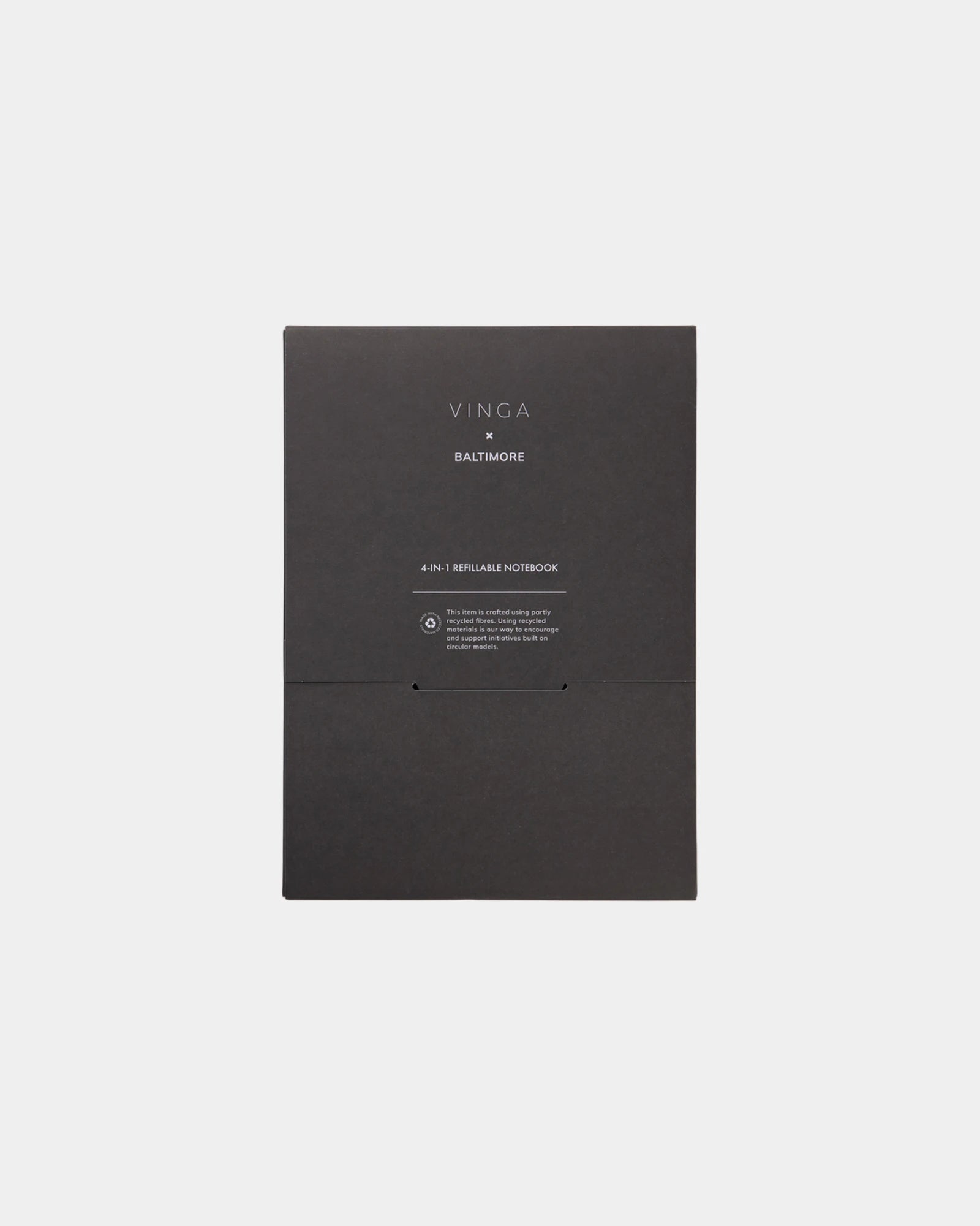 Custom recycled paper notebook Vinga Baltimore RCS - 22