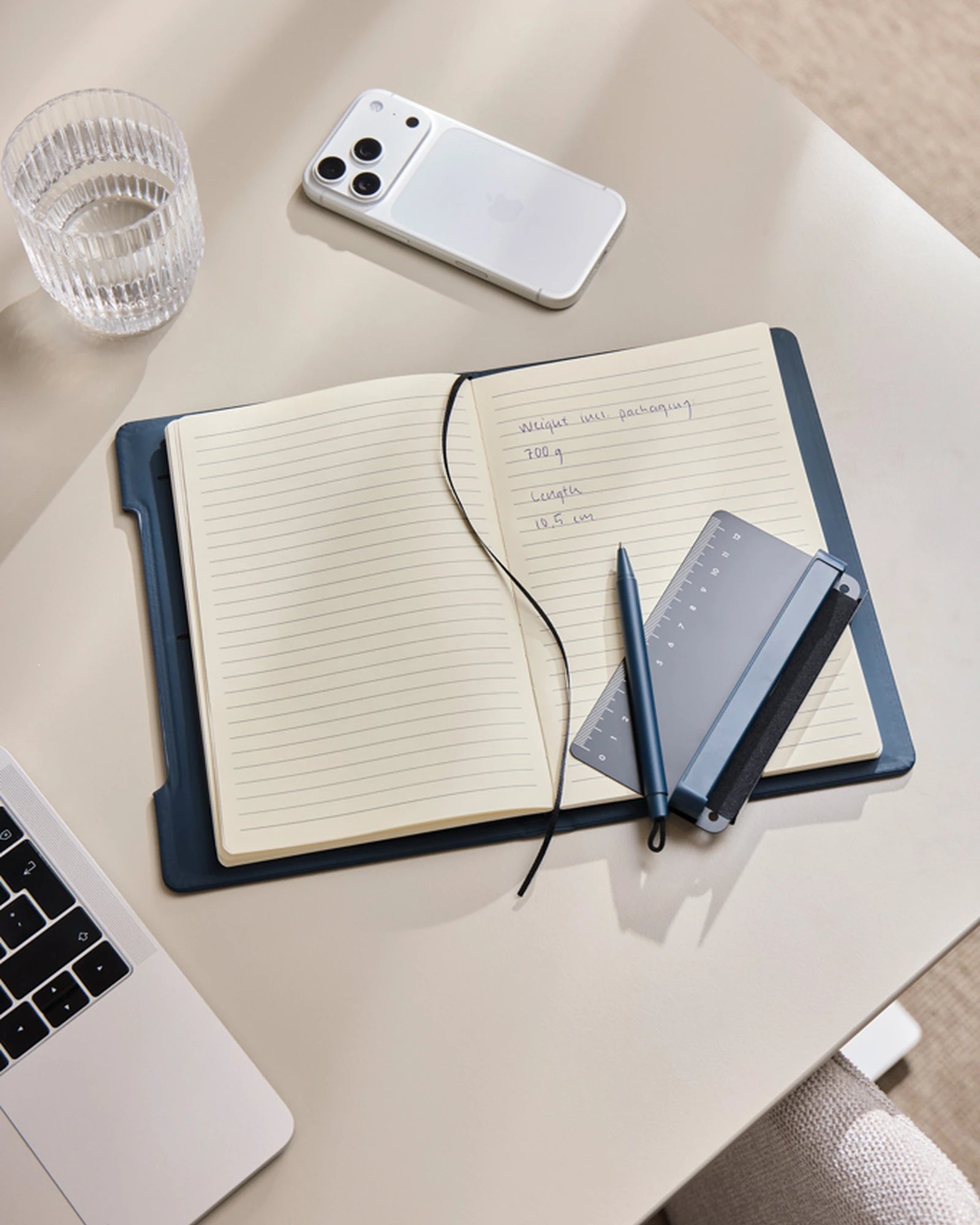 Custom recycled paper notebook Vinga Baltimore RCS - 26