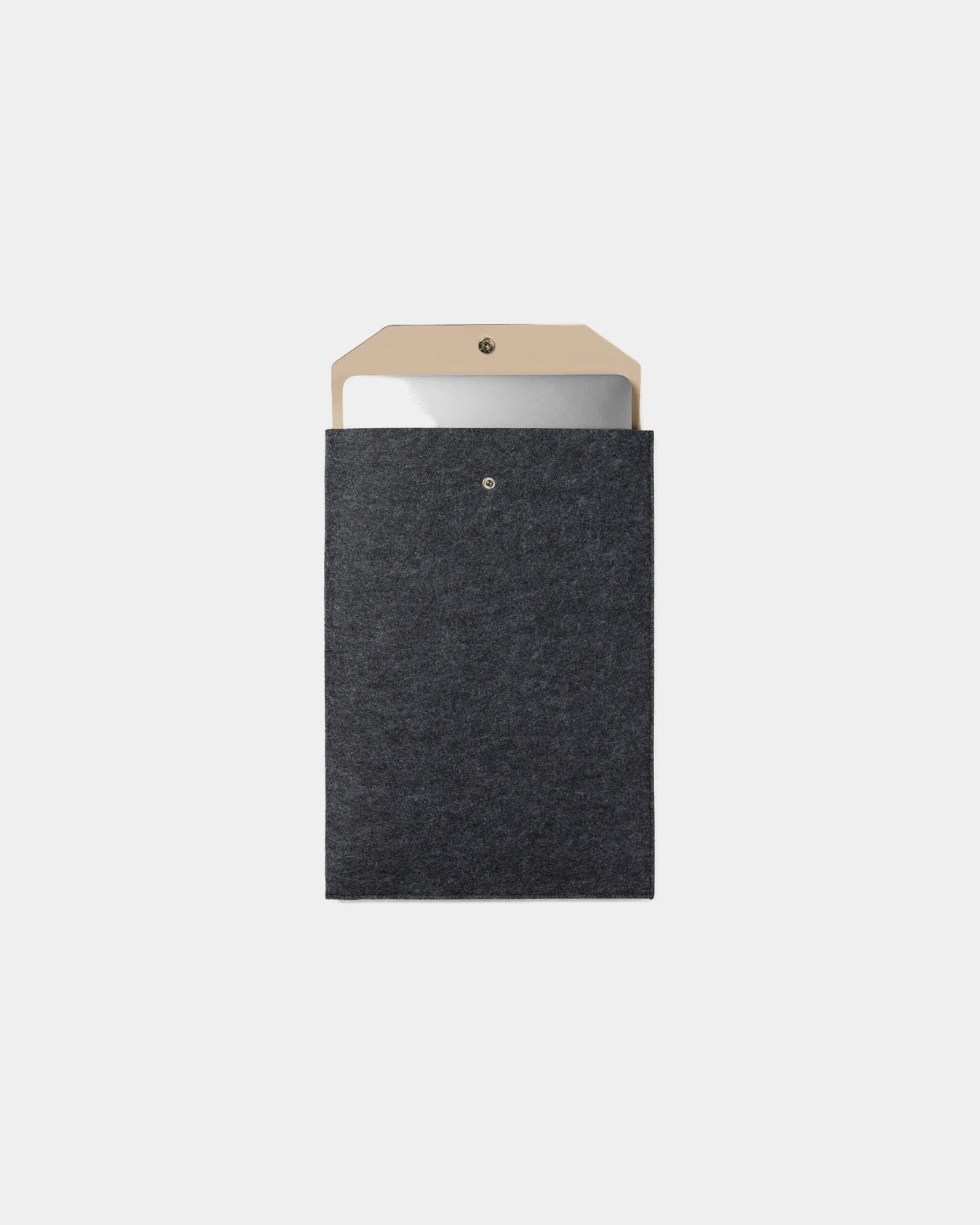 Custom recycled felt laptop sleeve Vinga Albon 15" - 1